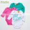 Long Sleeve Hooded Plain Baby Clothes Colorful Fancy Cotton Baby Rompers