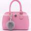 Myfur Custom Colorful Fox Body Fur Pom Pom Key Ring Bag Accessory Pendant