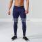 High Quality 86%Nylon 14%Spandex Gym Tights Compression Pants Men