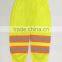 Men's breathable mesh safety pants with reflective tape