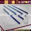 Stepless golf shaft golden colored steel shaft