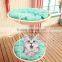 R1901H 2017 new products wicker dog cat hammock pet swing bed cheap dog houses