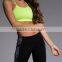 Factory OEM Services Dry Fit Gym wear Nylon Spandex Custom Plain Yoga Ladies Sports Bra