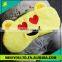 Customized Summer Dedicated Plush Emoji Eye Mask With Ice bag