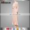 OEM China Muslim Women Fashionable Dress Pleated Ruffles Maxi Dress Islamic Ladies Loose Abaya