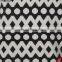 Acrylic Flat knitted sweater for women as stripe collar short sleeve polka dot T-shirt of latest design girls top