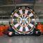 Inflatable football dart ball games black color with good quality