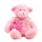 Wholesale pink valentines soft toy teddy bears with heart