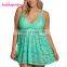 Hot Attractive Deep V Neck Black Lace Sexy Big Size Babydoll Transparent Women Lingerie