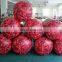 Red Color Inflatable Oil Barrel Paintball Bunker For Game