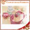 Good Quality Metallic Yarn Christmas Lace For Carton Box