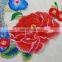 Beautiful rich multicolored decorations applique embriodery patch