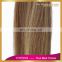 Hot Selling Double Drawn Thick Bottom 8a grade virgin russian hair u tip blond