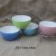 High quality  emboss  ceramic  bowl  solid  color  for sale