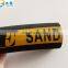 High Quality Wear-resistant Sandblast Rubber Hose / black antistatic rubber hose