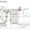 High Power dc motor 24V 3KW for electric motor