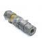 male female flat face hydraulic connect couplings hose fittings adaptor ISO16028