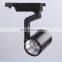 black color 30w led track lighting system high cob spotlight for commercial