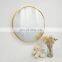 High Quality  Powder Coated Aluminum Metal Frame Decorative Round Wall Mirrors