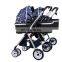 Multifunction 2 in 1 reversible twin baby stroller