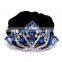 2015 Hot Stylish Women Classical Fashion Hair Clip Leaf Crystal Rhinestone Barrette Hairpin Headband Hair Band Accessories