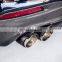 For BMW 5 Series G30 change to FD style Carbon Fiber Rear Carbon Lip bumper  body kit other parts
