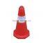 High quality height 50cm Soft Flexible PE plastic traffic cone TC003