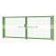 Classic H 2.4 m * W 4  m 3D wire mesh double leaf double drive fence safety gate system