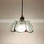 CE Silver Glass Pendant Hanging Light Home Restaurant Modern Lamp Chanderlie