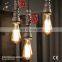 Steampunk Water Pipe Colorful Pendant Lamp Retro Industrial e26e27 Hanging Light