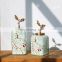 Best selling glazed flower and bird ceramic storage jar