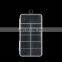 High Quality Small Size 100PCS 500 Half Transparent Plastic Nail Art Tip Empty Storage Nail Tips Box Case Manicure Tool 11 grids