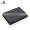 Magnetic Lock Box Custom Collapsible Gift Black Box With Magnet Lid