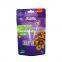 Glossy Mylar Foil Green Blue Purple Packaging Bag For Coffee/dried Fruit/nuts