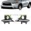 Для Toyota 2015 Highlander Группа противотуманных фар Задние противотуманные фары Противотуманная фара Противотуманные фары Автомобильные фары Задние противотуманные фары Автомобильные фары LED противотуманная фара