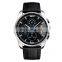 Skmei 9106 Watch Stainless Steel Back Water Resistant Wrist Watch Leather Wholesale Quartz Watches