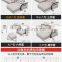 American Style Living Room Furniture Leather Two Seat Sofas Handrail Functional Sofas