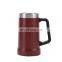 Wholesale 304 Stainless Steel Double Wall Elegant Beer Stanley Cup Mug Drinking Cups With Custom Logo Printed Support Laser