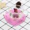 Top Selling Colorful Valentine Heart Shape Paper Lace Doily