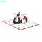 Love Dogs 3D Folding Card Amazing Surprising Valentine’s Day Cards & Gifts for Kids