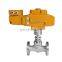Intelligent actuator Multi Turn stainless steel SS304 2inch  flange globe valve