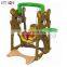 Crazy and popular indoor kids playhouse plastic slide with swing