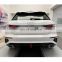 High quality A3 to RS3 rear diffuser suitable for Audi A3 latest rear diffuser and LED flash brake light