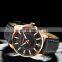 CURREN 8390 Men Quartz Watches Fashion Clock Casual Wristwatches Leather Watch