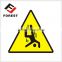 chemical adhesive printed security label for roll, adhesive caution label