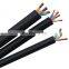 2 Core 3 Core 4core 1.5mm 2.5mm 4mm 6mm  10mm 16mm PVC Coated Flexible Cable Wire  surfix cable