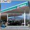Hot dipped galvanized steel structure gas station