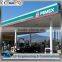 Shock-resistant low cost gas filling station with good appearance