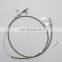 Stainless Braided Kick Down Cable Transmission Kickdown Cable for Ford C4