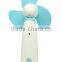 plastic battery operated mini fan for kids